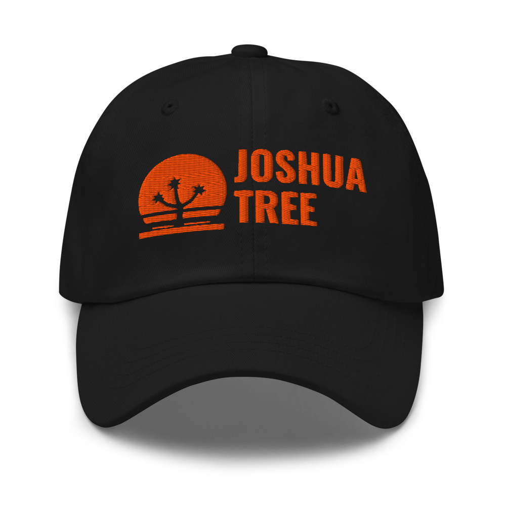 Joshua Tree dad hat - Vintage Black - official Printful mockup