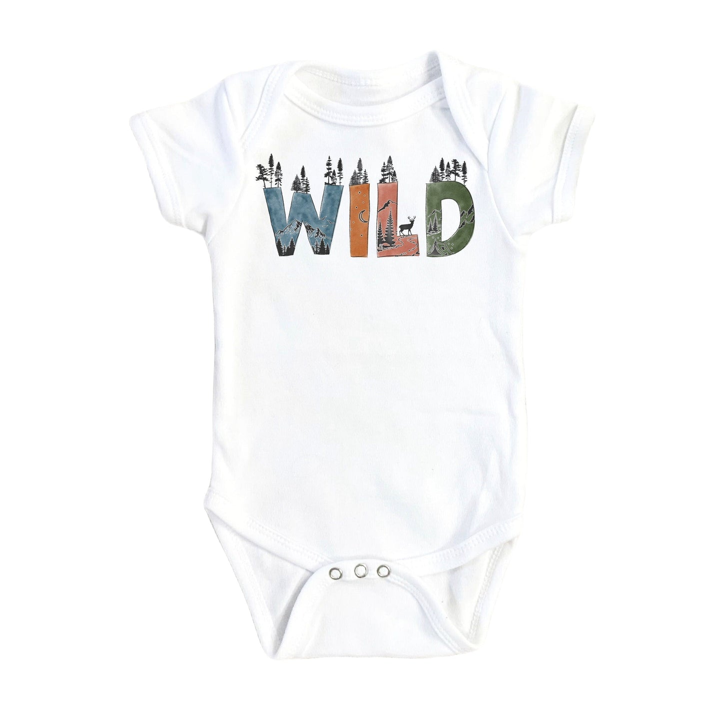 Wild Adventure - Baby Boy Girl Clothes Infant Bodysuit Funny Cute Newb