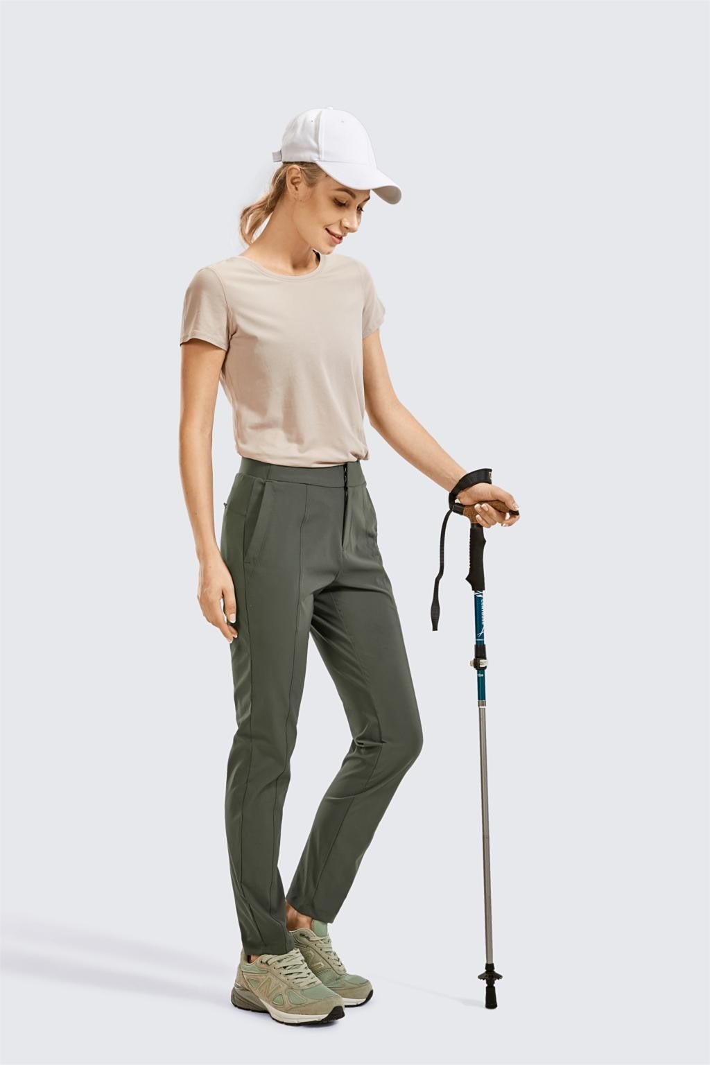 Women's Zip-off Hiking Pants Lightweight Quick Dry Comfy Casual Pants