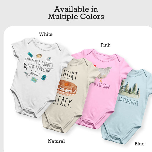 Adventure Mountains Travel - Baby Boy Girl Clothes Infant Bodysuit Fun
