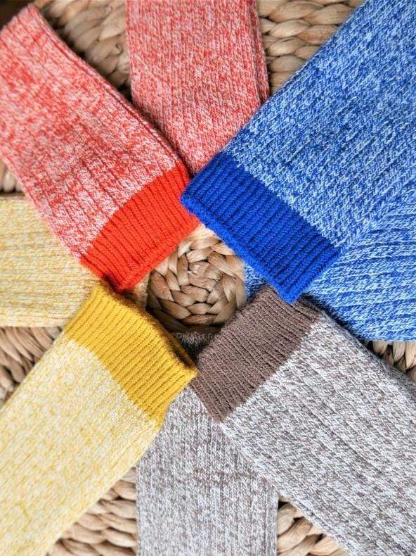 Women's Crew Socks for Hiking, Biking, Camping in Cotton