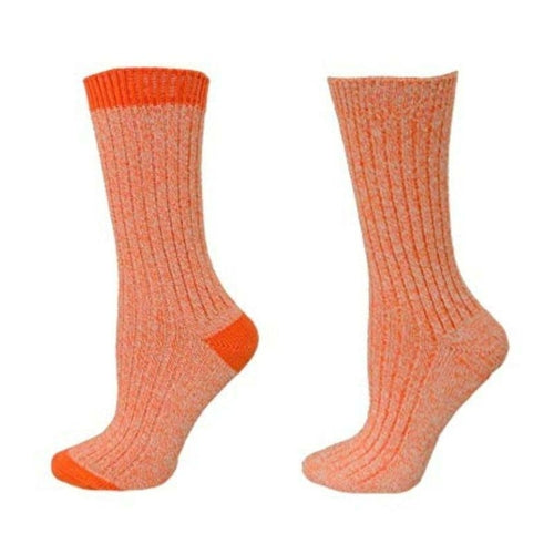 Women's Crew Socks for Hiking, Biking, Camping in Cotton