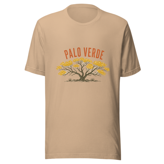 PRINTFUL-palo-verde-unisex-t-shirt-dust-season-2026-20260825 official on-garment mock
