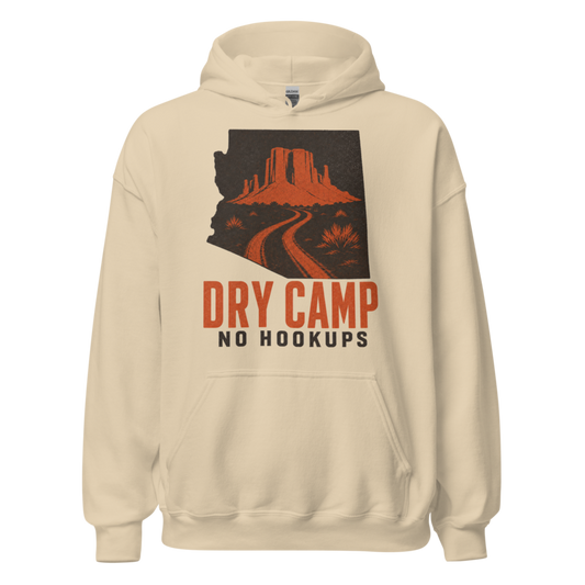 Dry Camp hoodie official Printful overlay