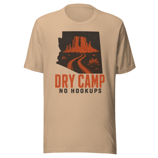 Dry Camp tee official Printful overlay