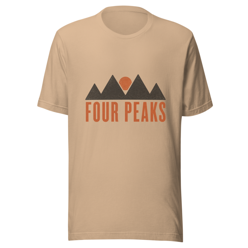 PRINTFUL-four-peaks-unisex-t-shirt-dust-season-2026-20260825 official on-garment mock