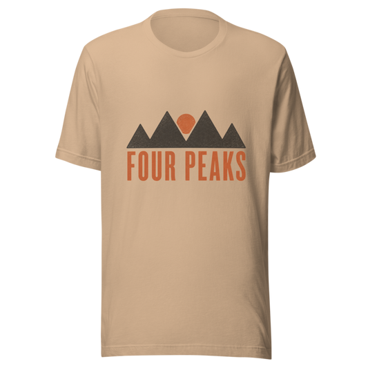 PRINTFUL-four-peaks-unisex-t-shirt-dust-season-2026-20260825 official on-garment mock