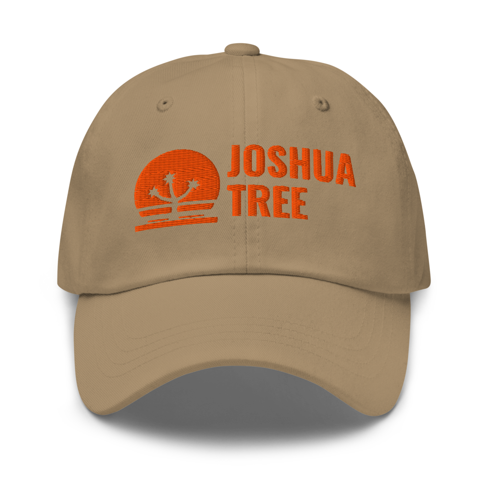 Joshua Tree dad hat - Tan - official Printful mockup