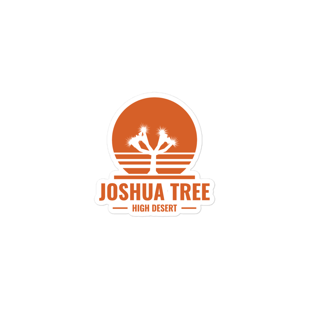 Joshua Tree sticker - Satin 3x3 - official Printful mockup