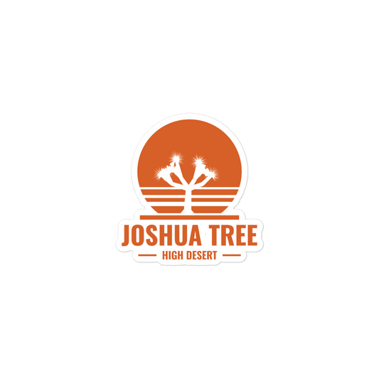 Joshua Tree sticker - Satin 3x3 - official Printful mockup