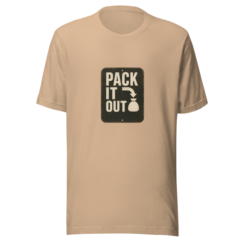 PRINTFUL-pack-it-out-unisex-t-shirt-dust-season-2026-20260825 official on-garment mock