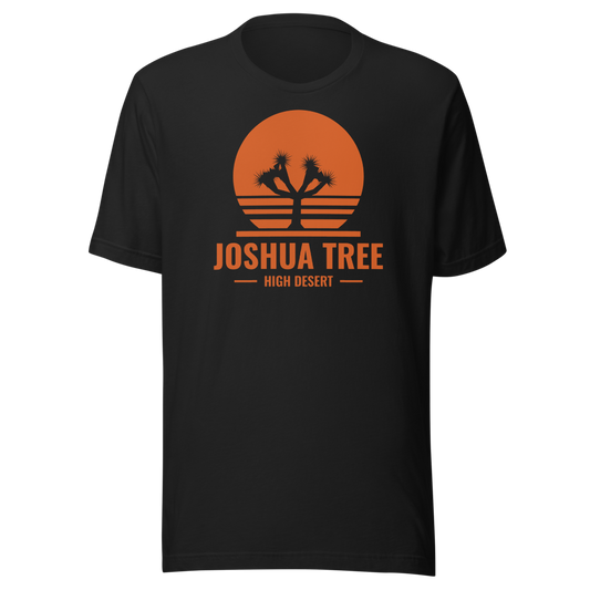 Joshua Tree t-shirt - Vintage Black - official Printful mockup